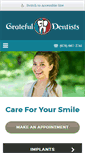 Mobile Screenshot of gratefuldentists.com